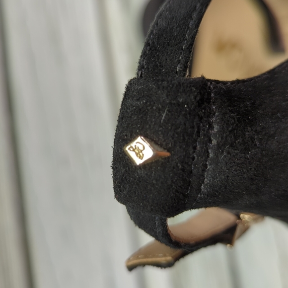 Sam Edelman Porchia Black Suede Heels - Picture 9 of 9